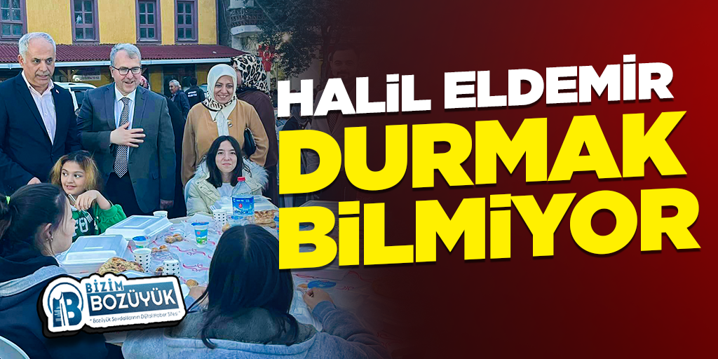AK Parti Bilecik Milletvekili Adayı Halil Eldemir Bayırköylülerle bir araya geldi