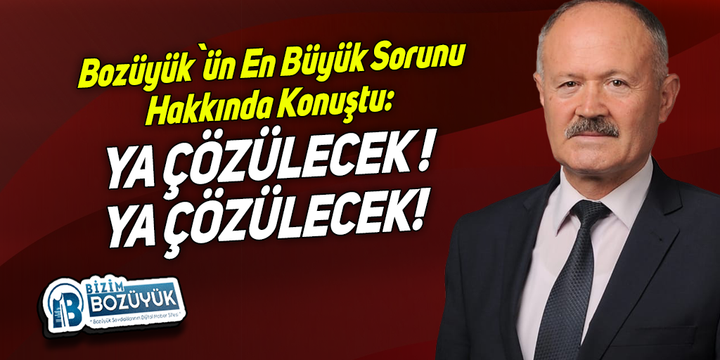 CHP Bilecik Milletvekili Aday Adayı Mustafa Aksu Bozüyük`ün ortasından geçen tren yolu hakkında konuştu