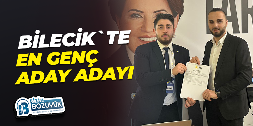 Eren Güven, İyi Parti Genel Merkezine Bilecik Milletvekilliği Adaylığı için başvuru yaptı.