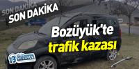 Bozüyük'te trafik kazası
