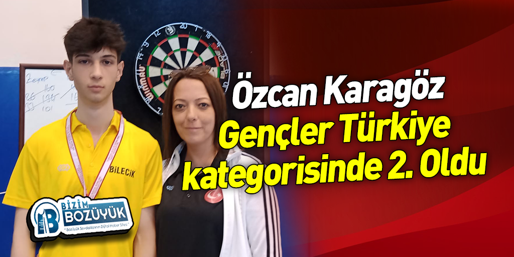 Özcan Karagöz Gençler Türkiye kategorisinde 2. Oldu